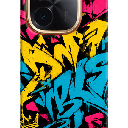 Graffiti Vibe IQOO Z9S Pro 5G Hard Case Back Cover by Casekaro