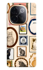 Mirror Cats IQOO Z9S Pro 5G Hard Case Back Cover by Casekaro