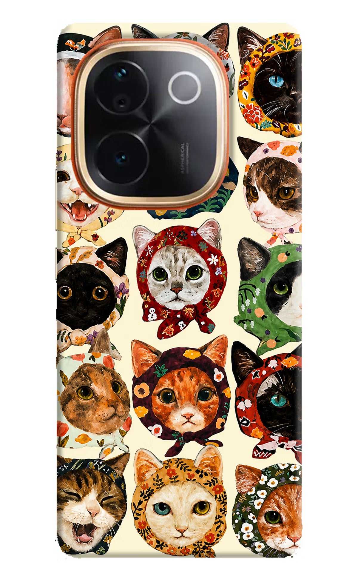 Cool Cat IQOO Z9S Pro 5G Back Cover