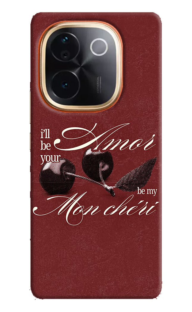 Velvet Cherry IQOO Z9S Pro 5G Hard Case Back Cover by Casekaro