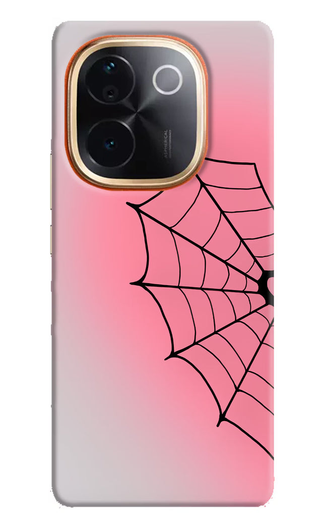 Pink Web IQOO Z9S Pro 5G Hard Case Back Cover by Casekaro