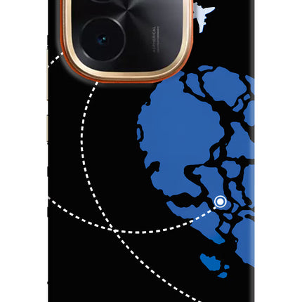 Love Orbit IQOO Z9S Pro 5G Hard Case Back Cover by Casekaro