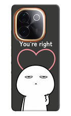 You're Right IQOO Z9S Pro 5G Hard Case Back Cover by Casekaro