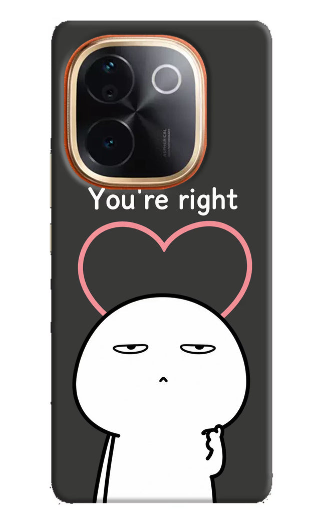 You're Right IQOO Z9S Pro 5G Hard Case Back Cover by Casekaro