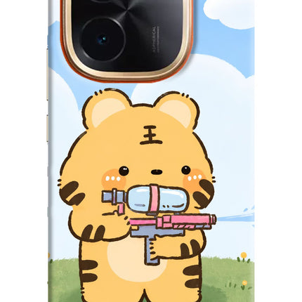 Tiger Treat IQOO Z9S Pro 5G Hard Case Back Cover by Casekaro