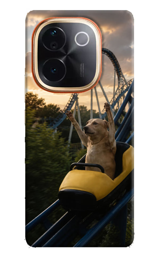 Rollercoaster Dog IQOO Z9S Pro 5G Hard Case Back Cover by Casekaro