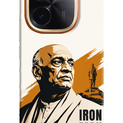 Sardar Patel Iron Will IQOO Z9S Pro 5G Hard Case Back Cover by Casekaro