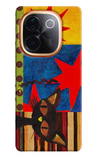 Pop Cat IQOO Z9S Pro 5G Hard Case Back Cover by Casekaro