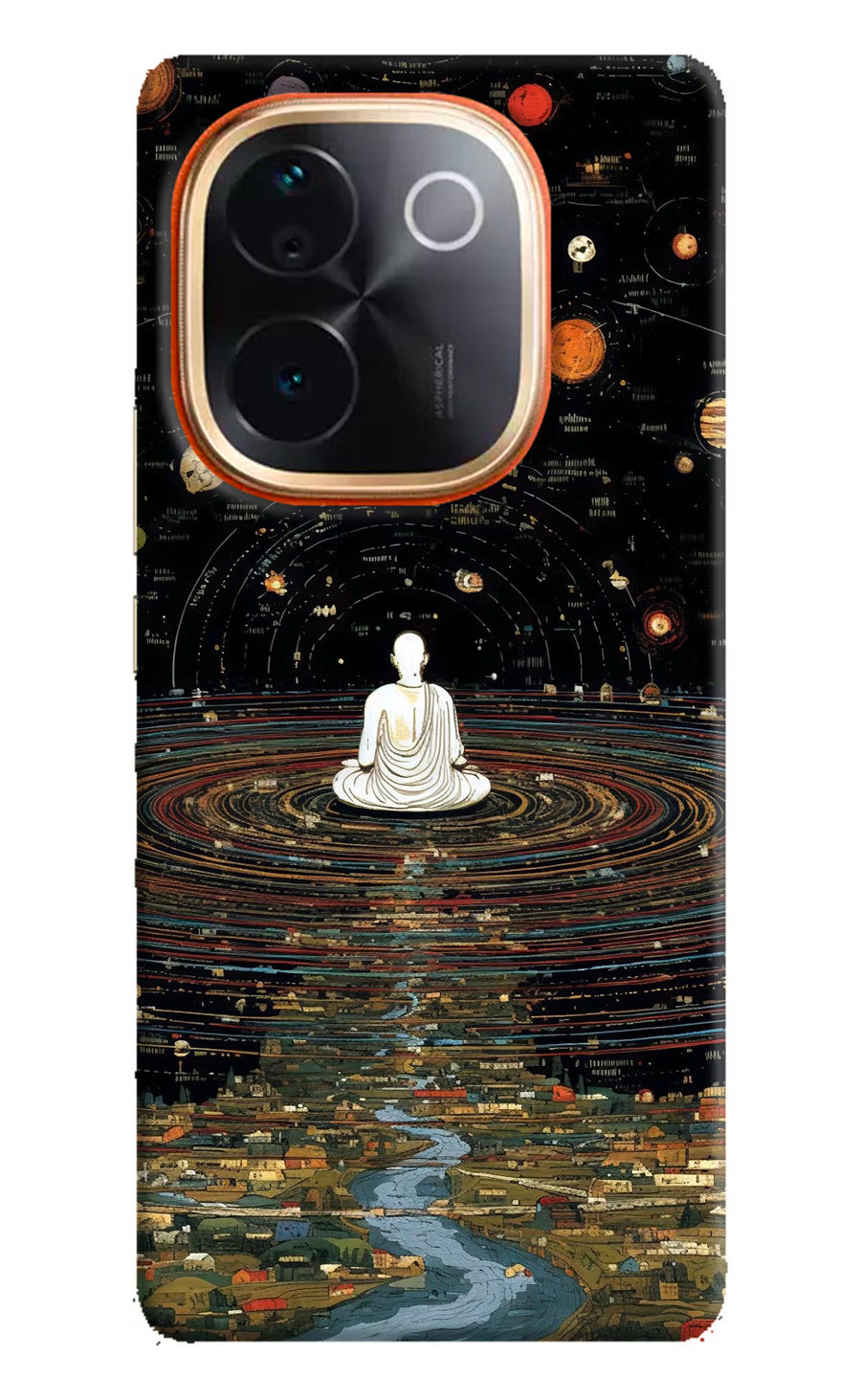 Space Monk IQOO Z9S Pro 5G Back Cover, Hard case