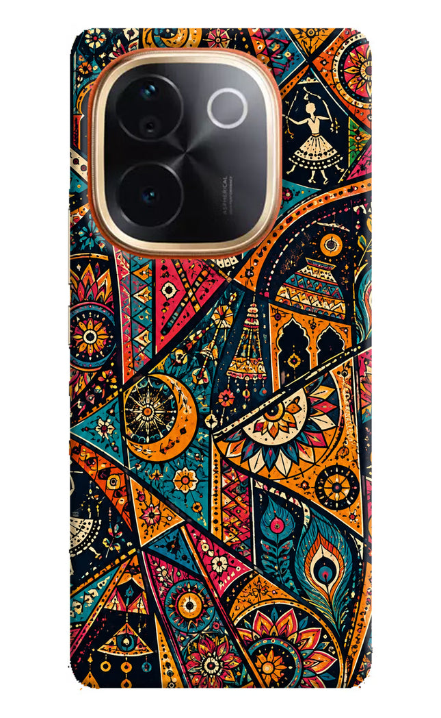 Folk Print IQOO Z9S Pro 5G Hard Case Back Cover by Casekaro