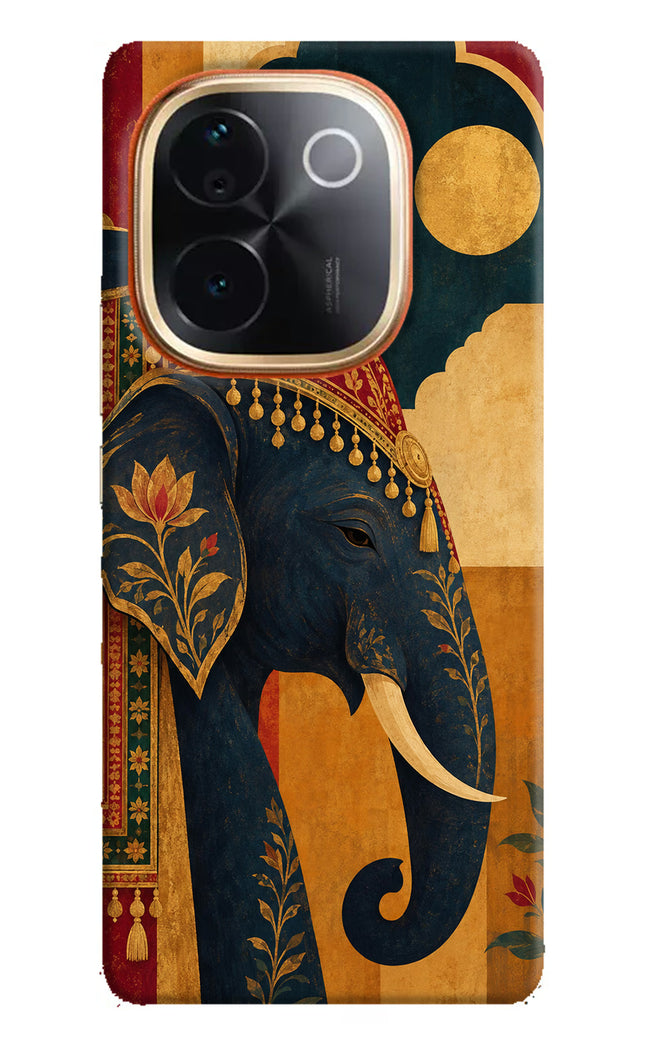 Royal Elephant IQOO Z9S Pro 5G Hard Case Back Cover by Casekaro