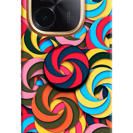 Spiral Pattern IQOO Z9S Pro 5G Pop Case by Casekaro