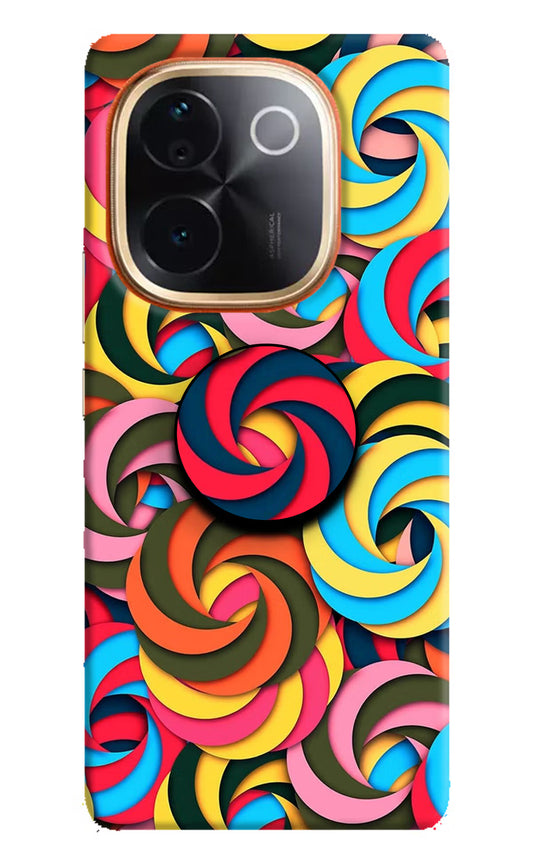 Spiral Pattern IQOO Z9S Pro 5G Pop Case by Casekaro