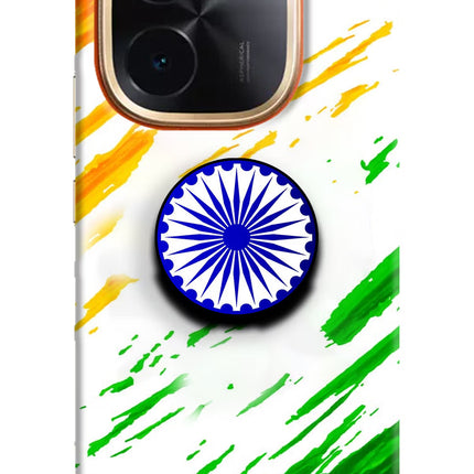 Indian Flag Ashoka Chakra IQOO Z9S Pro 5G Pop Case by Casekaro