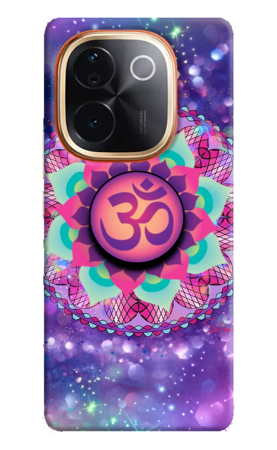 Om Purple IQOO Z9S Pro 5G Pop Case, Hard case