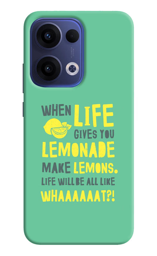 Quote Oppo Reno13 5G Hard Case Back Cover by Casekaro