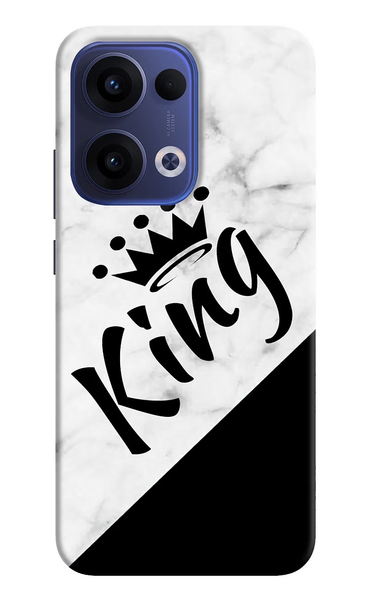 King Oppo Reno13 5G Hard Case Back Cover by Casekaro