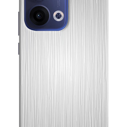 Wooden Grey Texture Oppo Reno13 5G Hard Case Back Cover by Casekaro