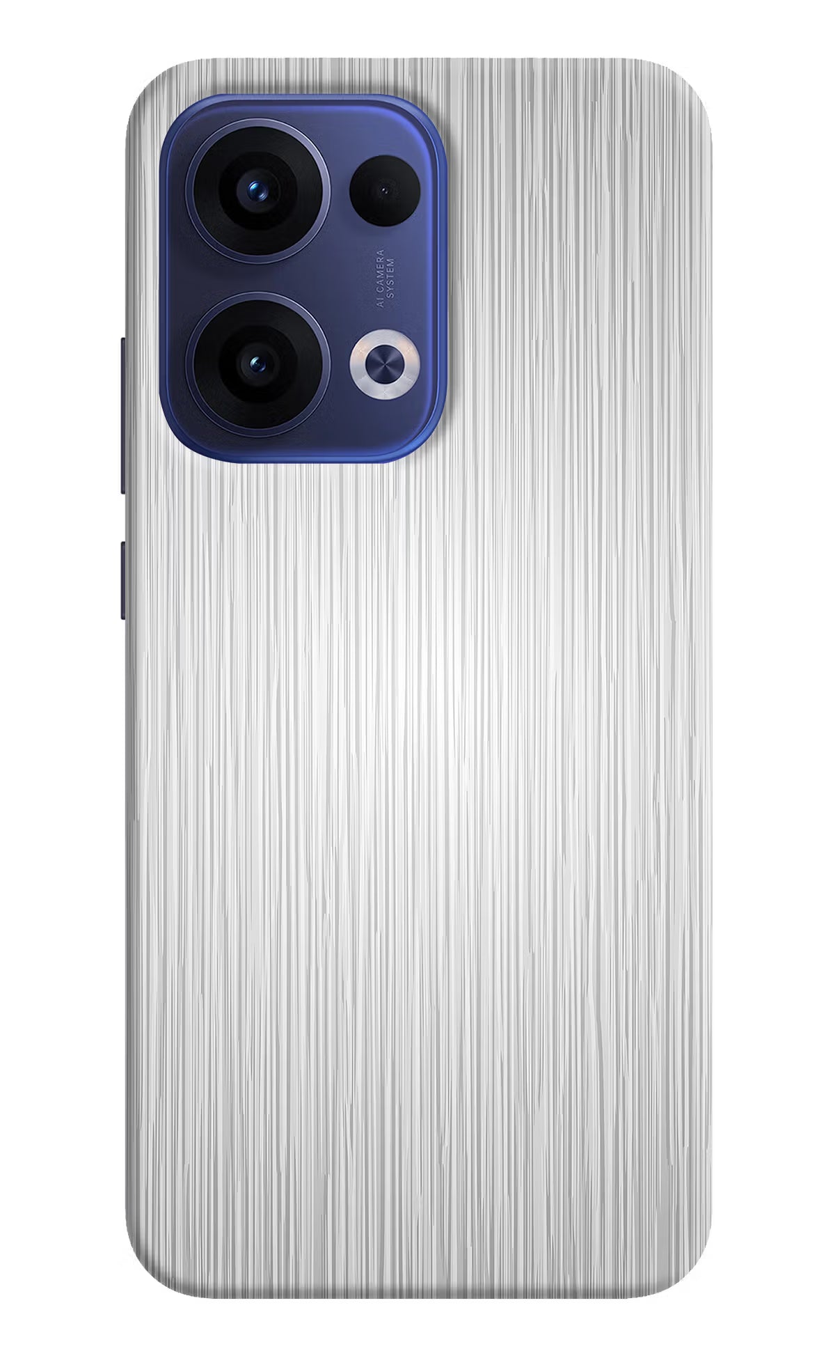 Wooden Grey Texture Oppo Reno13 5G Hard Case Back Cover by Casekaro