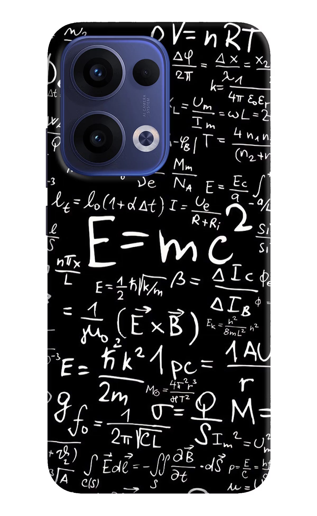 Physics Formula Oppo Reno13 5G Hard Case Back Cover by Casekaro