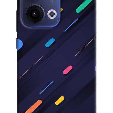 Abstract Design Oppo Reno13 5G Hard Case Back Cover by Casekaro