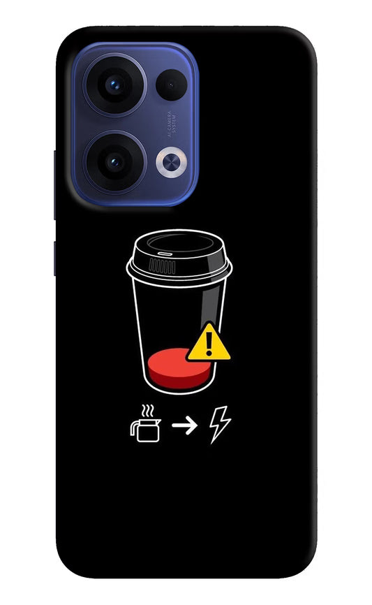 Coffee Oppo Reno13 5G Hard Case Back Cover by Casekaro