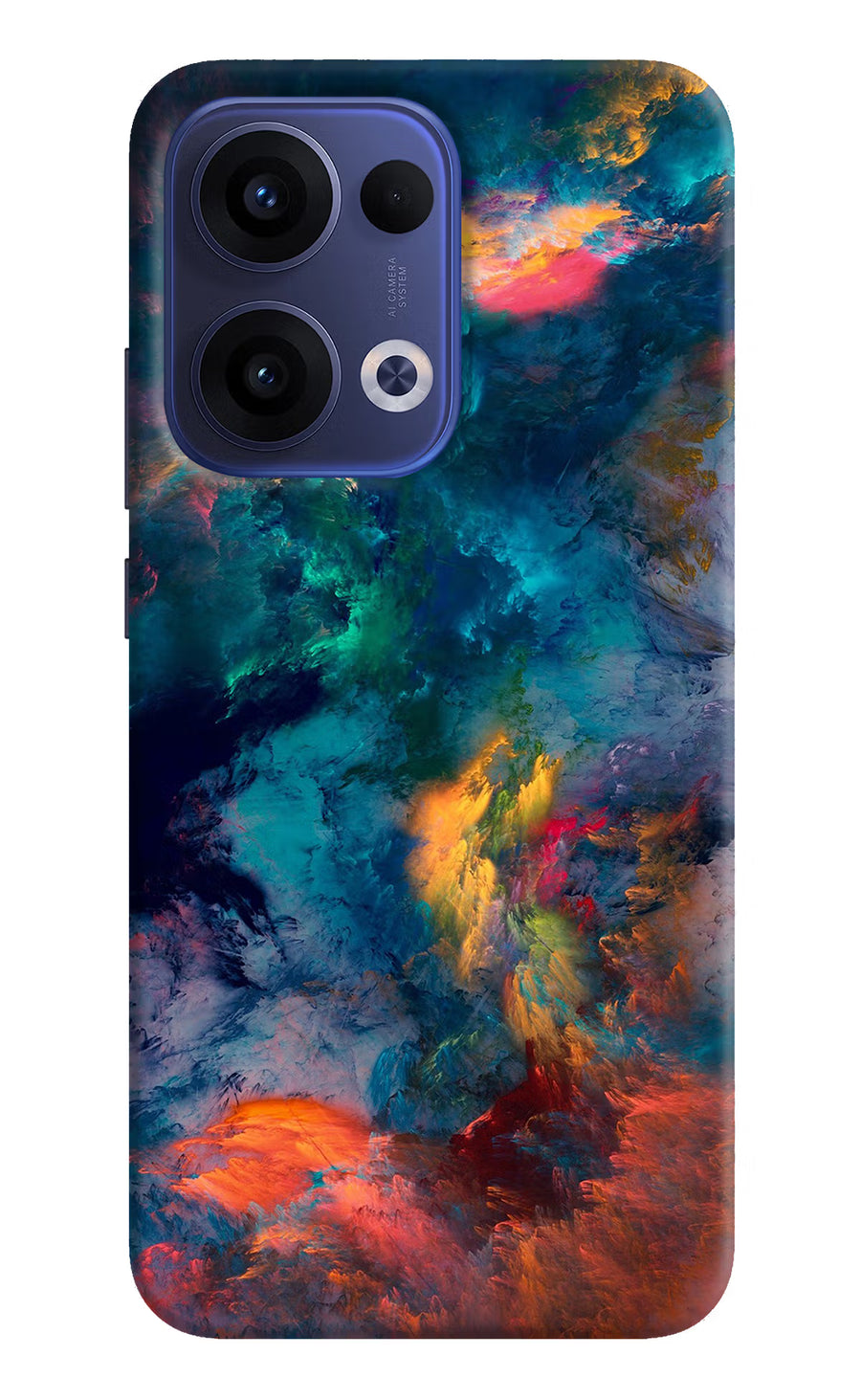 Artwork Paint Oppo Reno13 5G Back Cover, Hard case