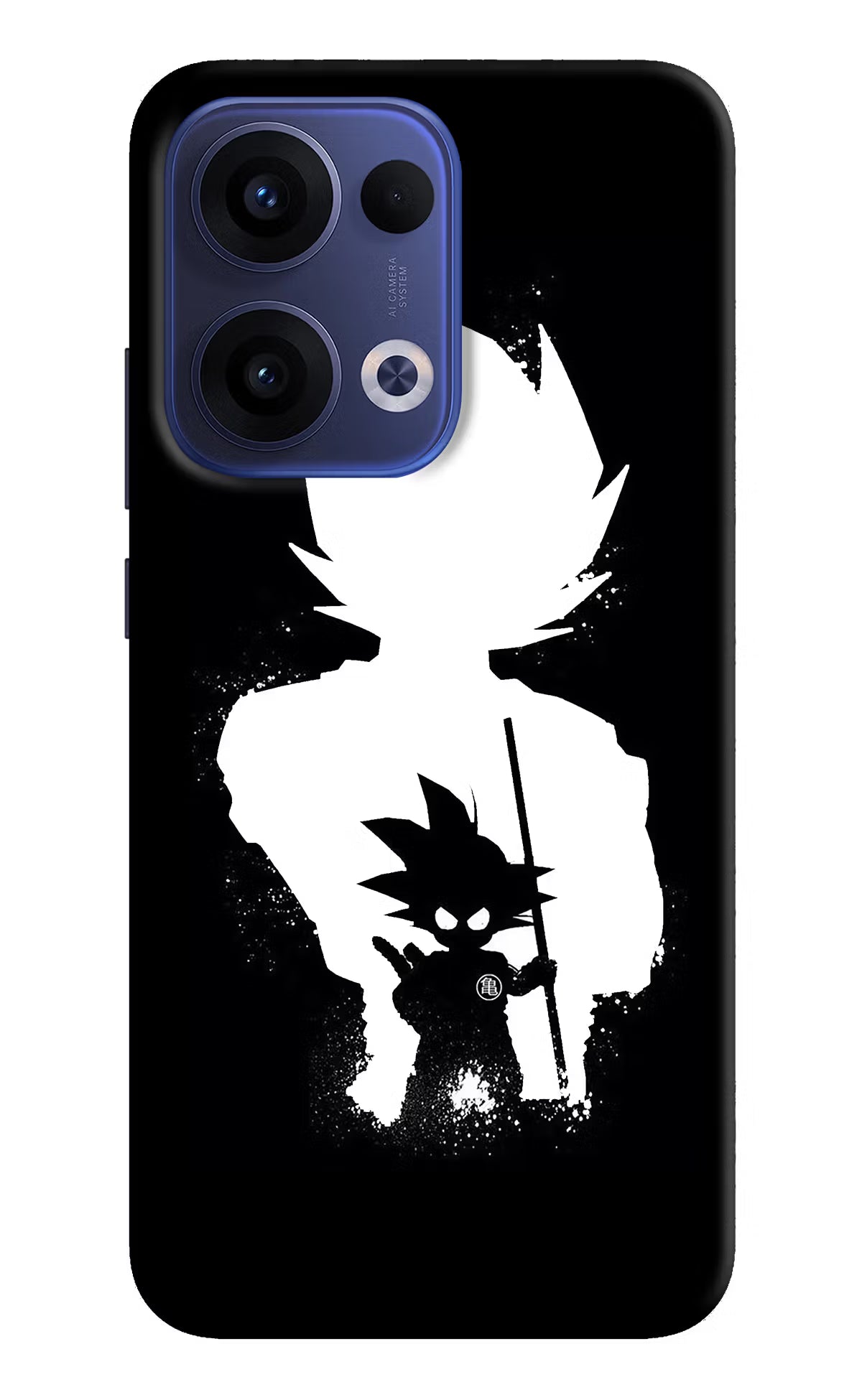 Goku Shadow Oppo Reno13 5G Hard Case Back Cover by Casekaro