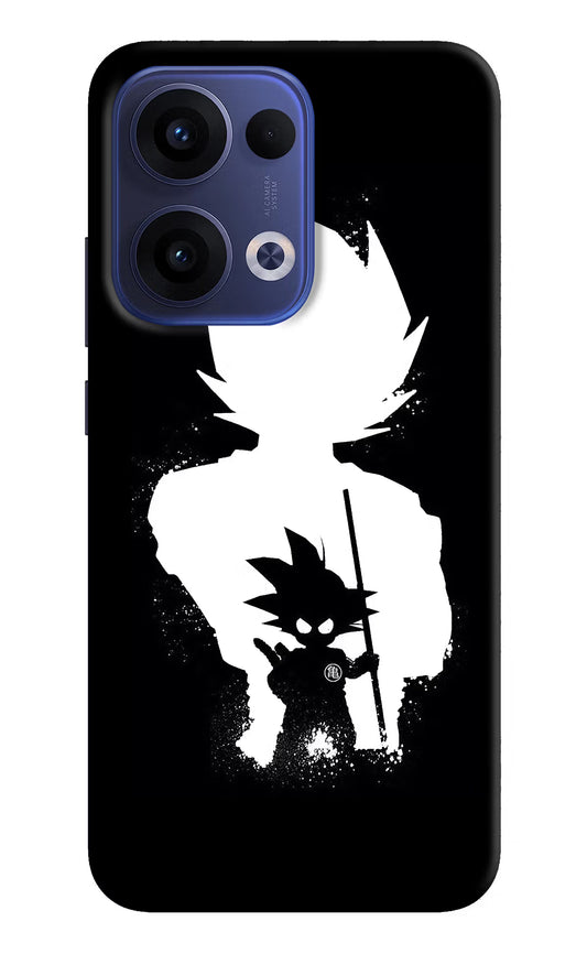 Goku Shadow Oppo Reno13 5G Hard Case Back Cover by Casekaro