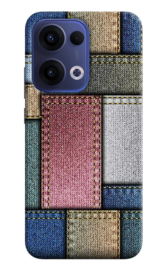 Multicolor Jeans Oppo Reno13 5G Hard Case Back Cover by Casekaro