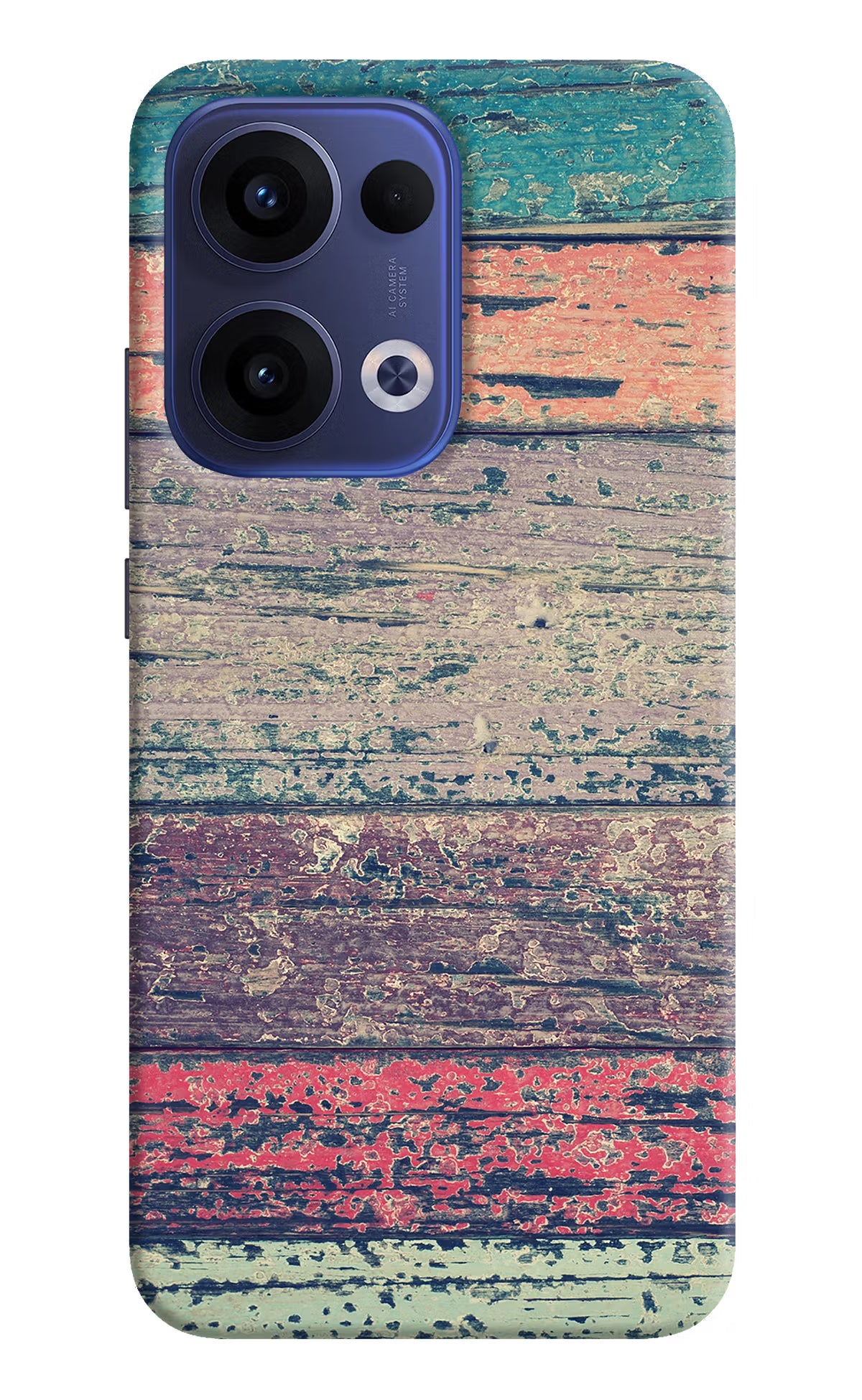 Colourful Wall Oppo Reno13 5G Hard Case Back Cover by Casekaro