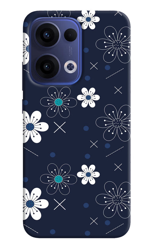 Flowers Oppo Reno13 5G Hard Case Back Cover by Casekaro