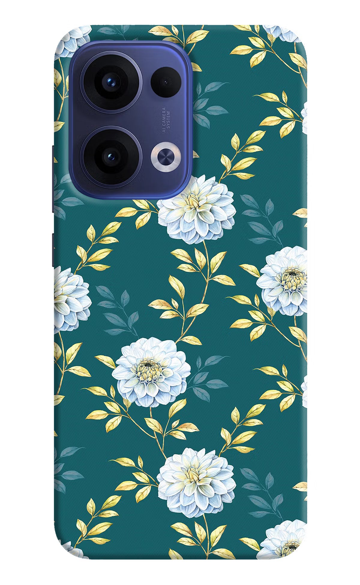 Flowers Oppo Reno13 5G Hard Case Back Cover by Casekaro