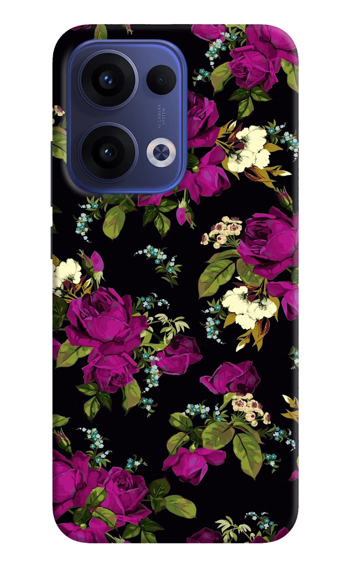 Flowers Oppo Reno13 5G Hard Case Back Cover by Casekaro