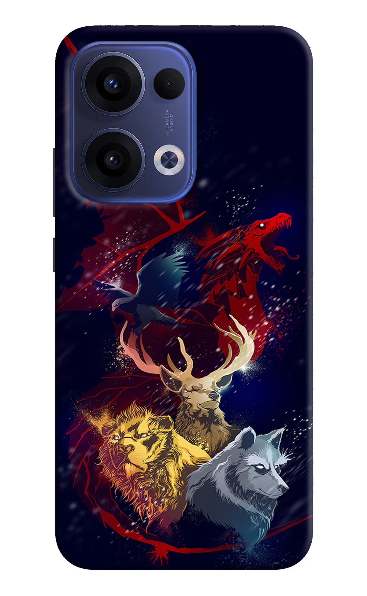 Game Of Thrones Oppo Reno13 5G Hard Case Back Cover by Casekaro
