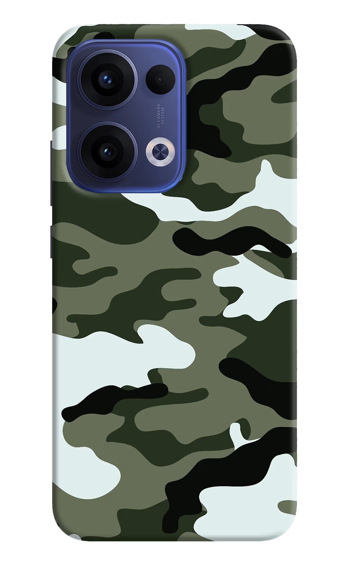 Camouflage Oppo Reno13 5G Hard Case Back Cover by Casekaro