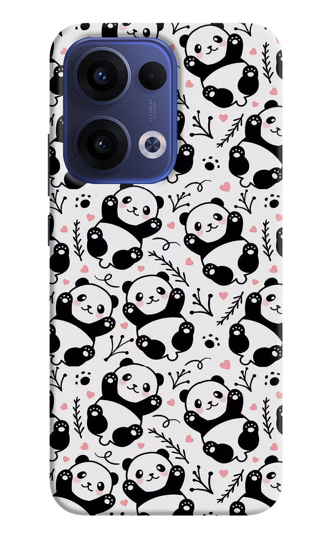 Cute Panda Oppo Reno13 5G Hard Case Back Cover by Casekaro