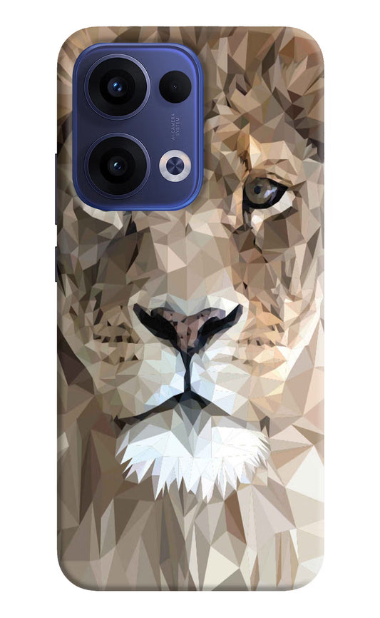 Lion Art Oppo Reno13 5G Hard Case Back Cover by Casekaro