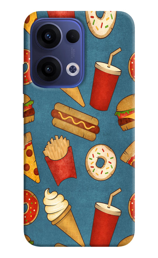 Foodie Oppo Reno13 5G Hard Case Back Cover by Casekaro