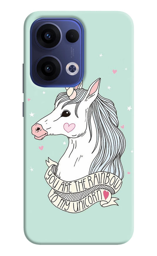 Unicorn Wallpaper Oppo Reno13 5G Hard Case Back Cover by Casekaro
