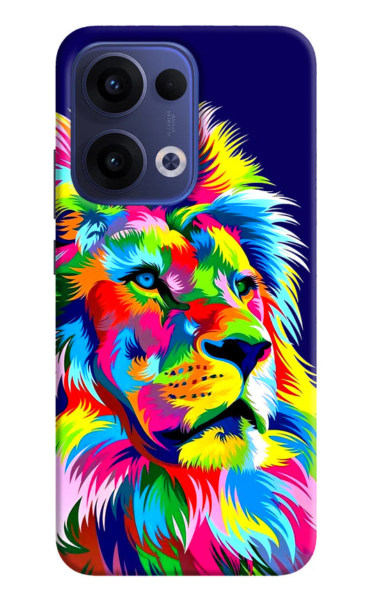 Vector Art Lion Oppo Reno13 5G Hard Case Back Cover by Casekaro