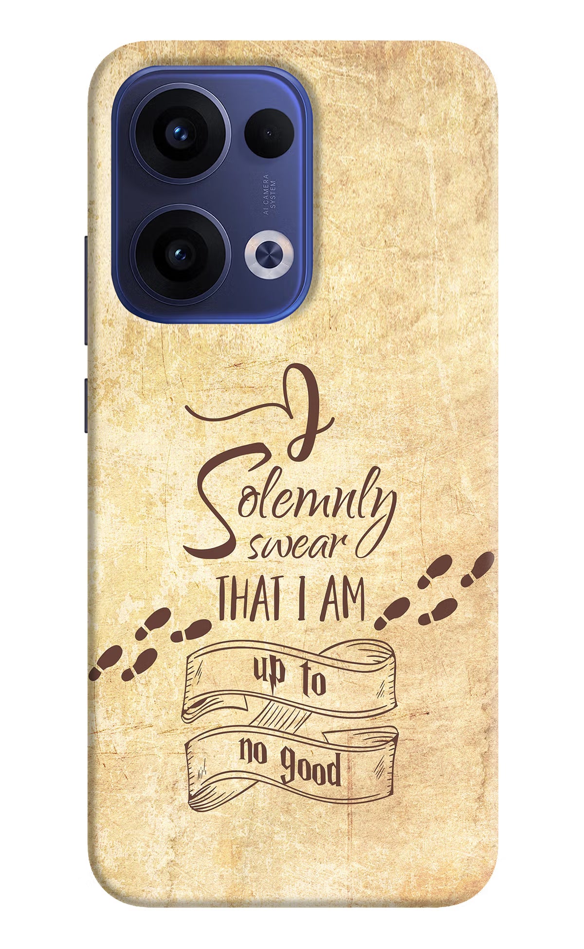 I Solemnly swear that i up to no good Oppo Reno13 5G Hard Case Back Cover by Casekaro