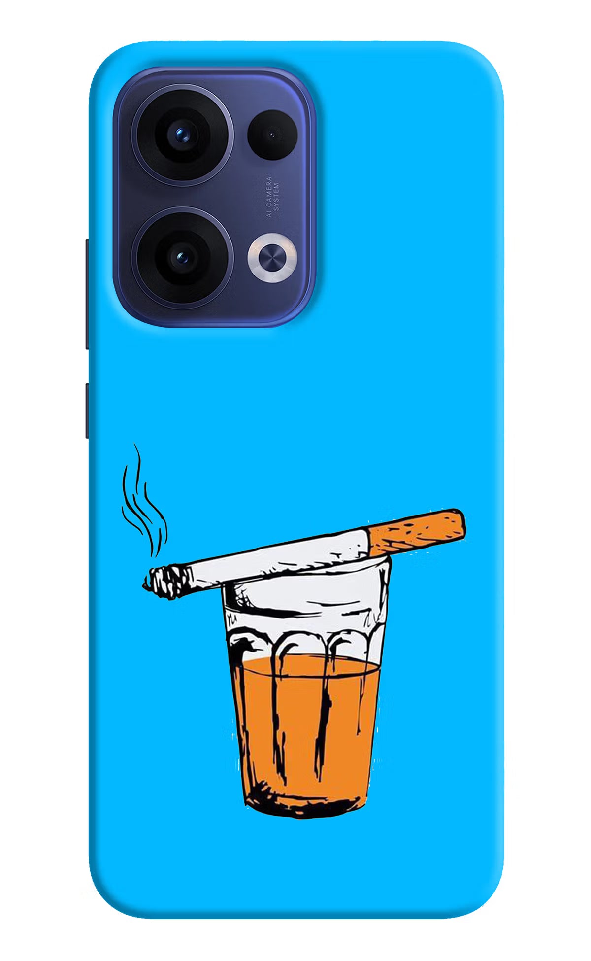 Chai Sutta Oppo Reno13 5G Hard Case Back Cover by Casekaro