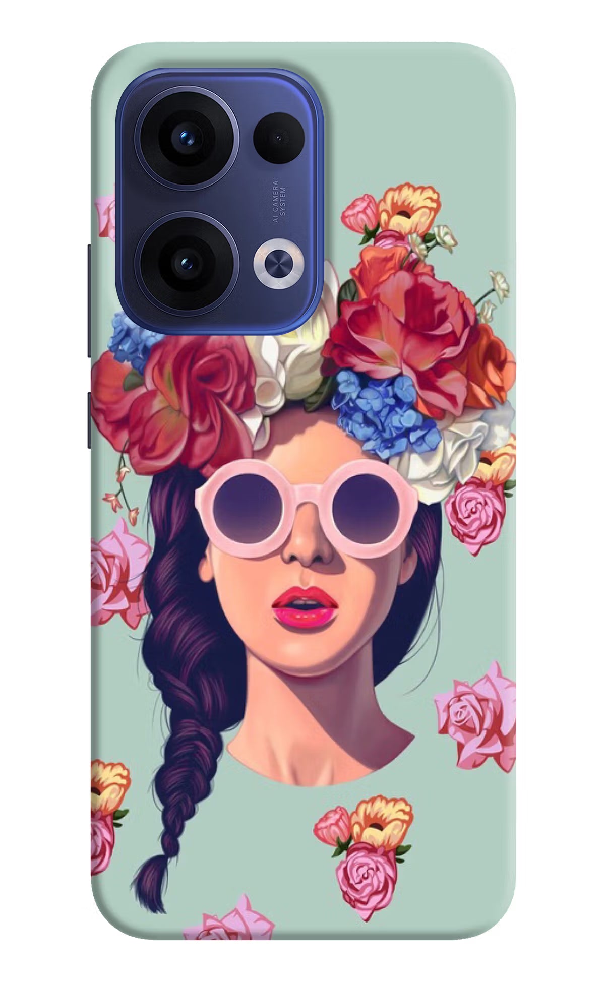 Pretty Girl Oppo Reno13 5G Hard Case Back Cover by Casekaro