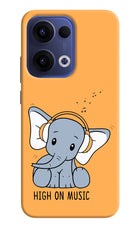 High On Music Oppo Reno13 5G Hard Case Back Cover by Casekaro
