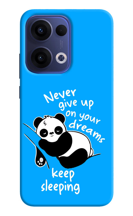 Keep Sleeping Oppo Reno13 5G Hard Case Back Cover by Casekaro