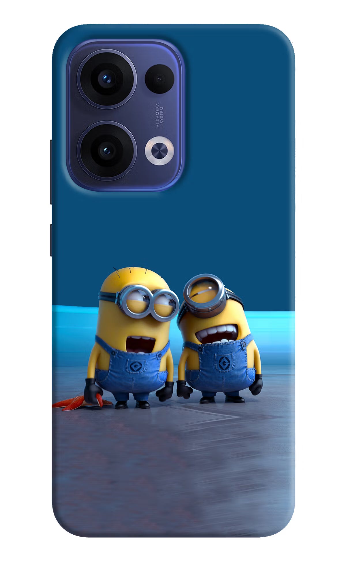 Minion Laughing Oppo Reno13 5G Hard Case Back Cover by Casekaro