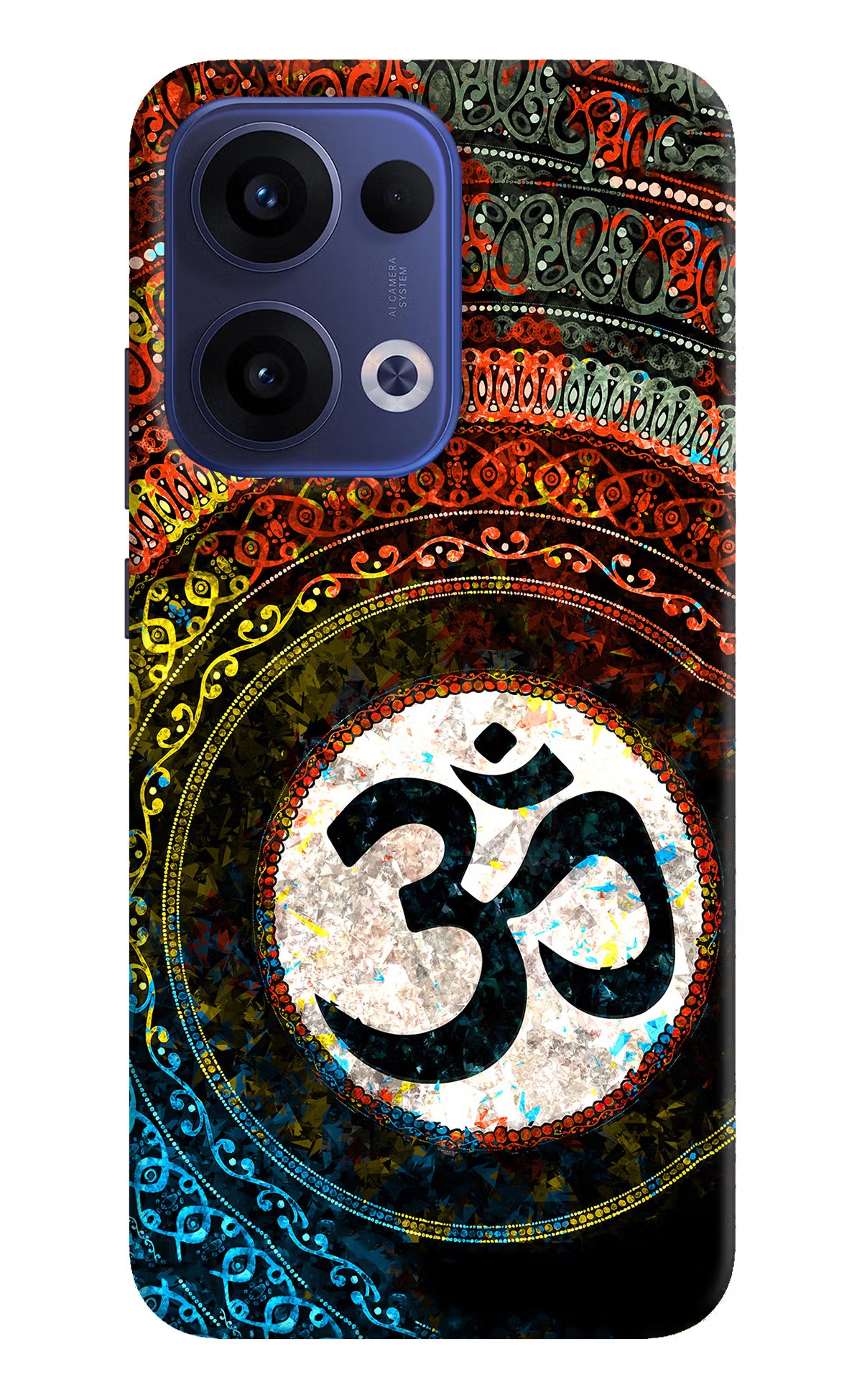 Om Cultural Oppo Reno13 5G Hard Case Back Cover by Casekaro