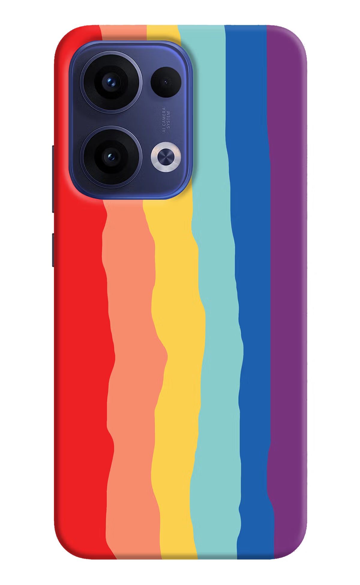Rainbow Oppo Reno13 5G Hard Case Back Cover by Casekaro
