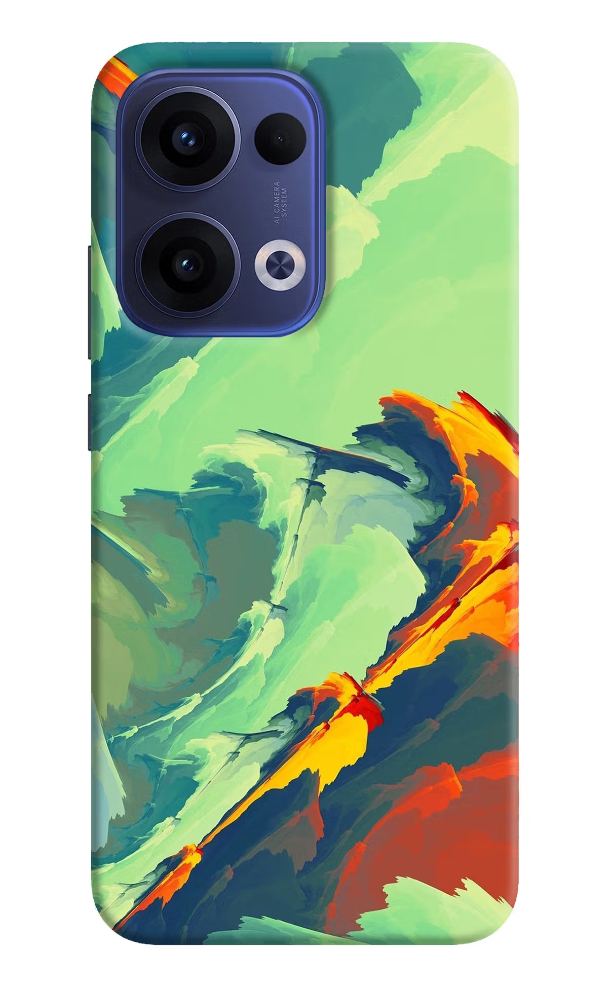 Paint Art Oppo Reno13 5G Hard Case Back Cover by Casekaro